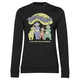 Teletubbies Time Fore Girly Sweatshirt Schwarz XL