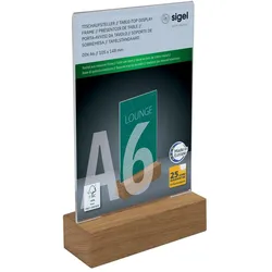 SIGEL Tischaufsteller A6