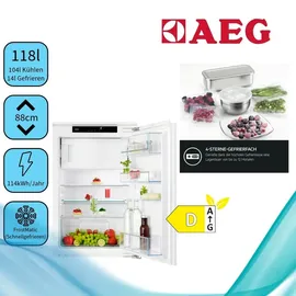 AEG TSF5O88WDF Einbaukühlschrank (118 l, 873 mm hoch)