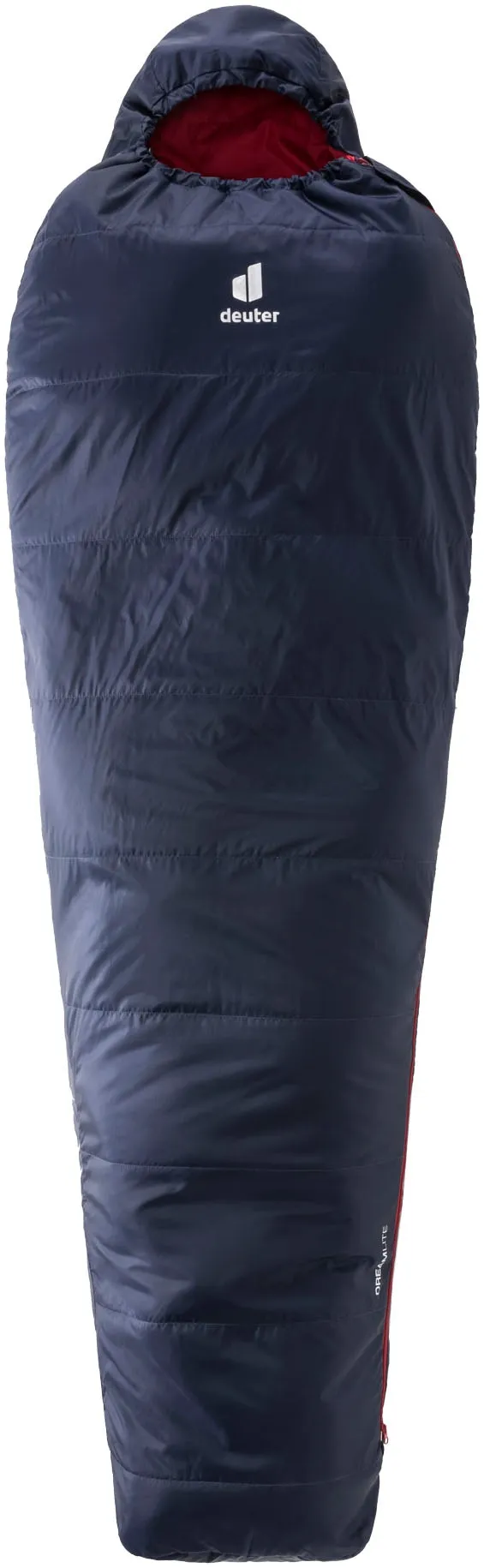 Trekkingschlafsack DEUTER "DREAMLITE" Schlafsäcke Gr. mit Reißverschluss, blau (navy) Schlafsäcke