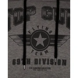 Top Gun Hoodie Grau S