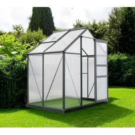 Westmann Flora 64 Aluminium Anthrazit Blankglas 0 mm 2,54 m2