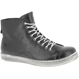 Andrea Conti Damen High Top Sneaker Schnürer Leder dynamisch 0341500, Schwarz 39