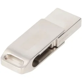 MyMedia Verbatim USB 3.2 OTG Stick 16GB Typ A-C My Dual Silber