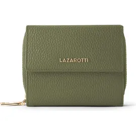 lazarotti Bologna Leather Geldbörse Damen grün