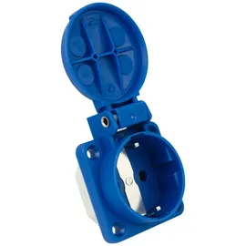 Mennekes Schuko-Steckdose IP54 Blau