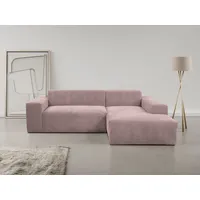 INOSIGN Ecksofa »Zeus-L«, Curvy Trend Ecksofa mit urbaner Optik