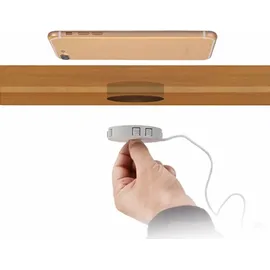 Kalb Material Für Möbel kalb | Qi Einbau Ladegerät Fast Charge Wireless Induktion Charger drahtlos Ladestation für Smartphones und Zubehör