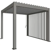 Biohort Pavillonseitenteil 1 Stück 3,27 x 2,35 m Grau