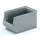 FETRA Sichtlagerkasten Kunststoff 230/200 x 147 x 132 mm grau