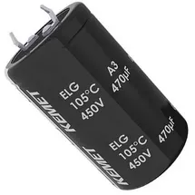 Kemet Elektrolyt-Kondensator 10mm 470 μF 250V 20% (Ø x H) 30mm x 30mm 1St.