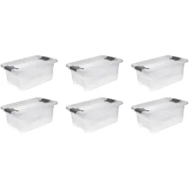 KEEEPER Aufbewahrungsbox cornelia 29,5 x 19,5 x 12,5 cm 6-tlg. transparent
