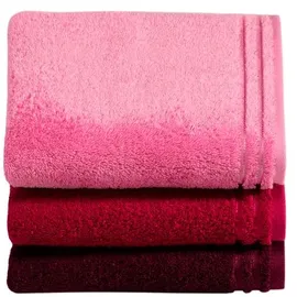 VOSSEN Calypso Feeling Handtuch 50 x 100 cm cranberry