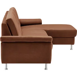 CALIZZA INTERIORS »Onyx L-Form«, Recamiere links oder rechts, wahlweise mit Bettfunktion, Breite 270 cm