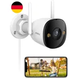 Imou 2K/3MP Überwachungskamera Aussen, WLAN IP Kamera Outdoor Mit 30M Nachtsicht