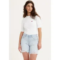 Levi's T-Shirt SLIM Fit Zeitung Raffungen, white, S
