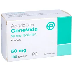 Acarbose Genevida 50 mg Tabletten 105 St