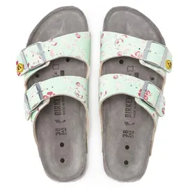 Birkenstock Arizona ESD Birko-Flor flower field mint 39