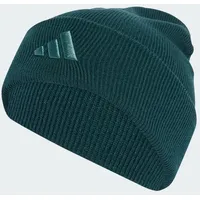 Adidas New Logo Beanie Cuff khakigrün|atlantikblau S+