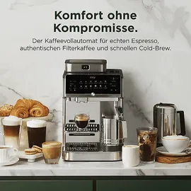 Ninja AutoBarista Pro Kaffeevollautomat Schwarz/Silber