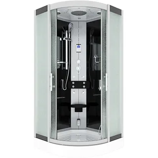 AcquaVapore Dampfdusche Duschtempel Sauna Dusche Duschkabine D46-03M2 80x80