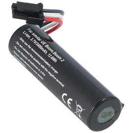 AccuCell Akku passend für Ultimate Ears UE Boom, Boom 2, Li-Ion, 3,7V, 3400mAh, 12,6Wh, built-in, ohne Werkzeug