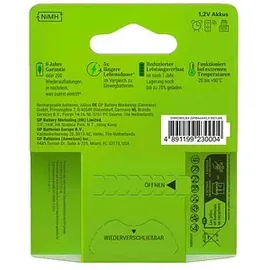 GP Recharge Micro AAA 800 mAh 4 St.