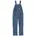 LOOSE FIT DENIM BIB OVERALL darkstone