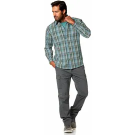 MAN'S WORLD Cargohose mit Zip-Off Funktion, grau