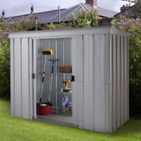 YardMaster Titanium 84 2,24 x 1,04 m silber inkl. Bodenrahmen