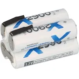 Akkupack 4,8V 2900mAh F2x2 Zelle AA LF Z-Form