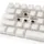 Ducky One 3 Aura White SF Gaming Tastatur, RGB LED - MX-Brown (US) (DKON2167ST-BUSPDAWWWWC1)