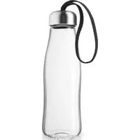 Eva solo Glastrinkflasche | 0,5 Liter | schwarz
