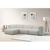Raum.Id Ecksofa Merid jederzeit durch Module erweiterbar für individuelle Zusammenstellung, beige