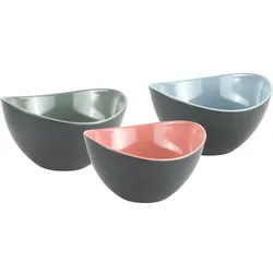 KESPER Obst & Salatschale, 3er Set, Melamin