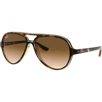 Ray Ban Cats 5000 Classic RB4125 710/51 59-15 light havana/crystal brown gradient