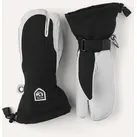 HESTRA Damen Handschuhe Heli Ski 3-finger - 9 schwarz/cremeweiß (100020)