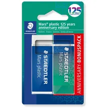 Staedtler Radiergummi Mars plastic farbsortiert, 2 St.