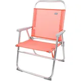 Aktive Hoher Klappbarer Strandstuhl Aus Aluminium - Coral - One Size