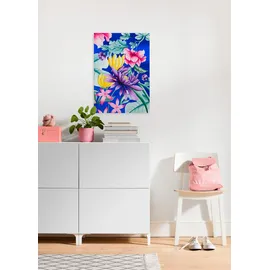 KOMAR Canvasbild Flower Kiss - 60 cm - Bild Auf Keilrahmen - Naturmotiv