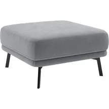 Schöner Wohnen Hocker Pearl 80 x 45 x 80 cm grau