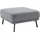 Schöner Wohnen Hocker Pearl 80 x 45 x 80 cm grau
