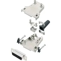 Encitech DTZF15-DBS-K 6355-0044-12 D-SUB Buchsenleisten-Set 180 Polzahl: 15 Lötkelch 1 Set