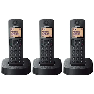 Panasonic kx-tgc313spb Telefon Kabelgebundene ISDN schwarz