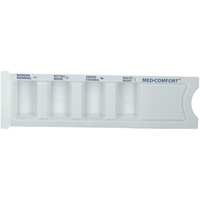 Auxynhairol-Vertrieb Medikamentenbox mit Aufdruck 4 Kammern