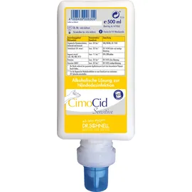 Dr. Schnell CIMOCID SENSITIVE Händedesinfektion, 500 ml - Spenderflasche EURO