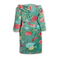 Pip Studio Bademantel Good Evening Grün XL, Baumwolle, grün XL
