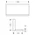 Hansgrohe Ablage Axor Starck 240x120mm, chrom