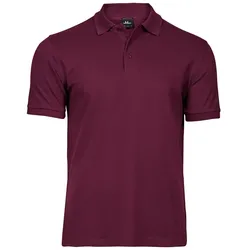 Tee Jays  Herren Stretch Poloshirt Milo in Rot, Gr. S