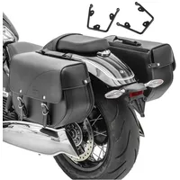 OEM Set 2x Satteltaschen mit Halterungen für Kawasaki Vulcan S 15-26 Oregon